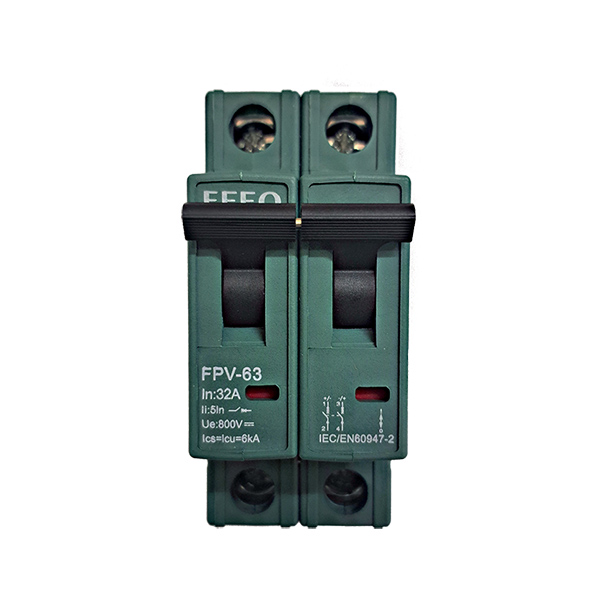 MCB DC 2P 32A 800V 3 MCB DC 2P 32A 800V