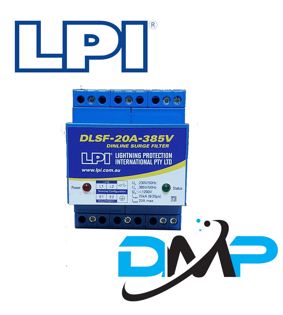 Bộ cắt lọc sét 1 pha 8A 4 dlsf20 7189