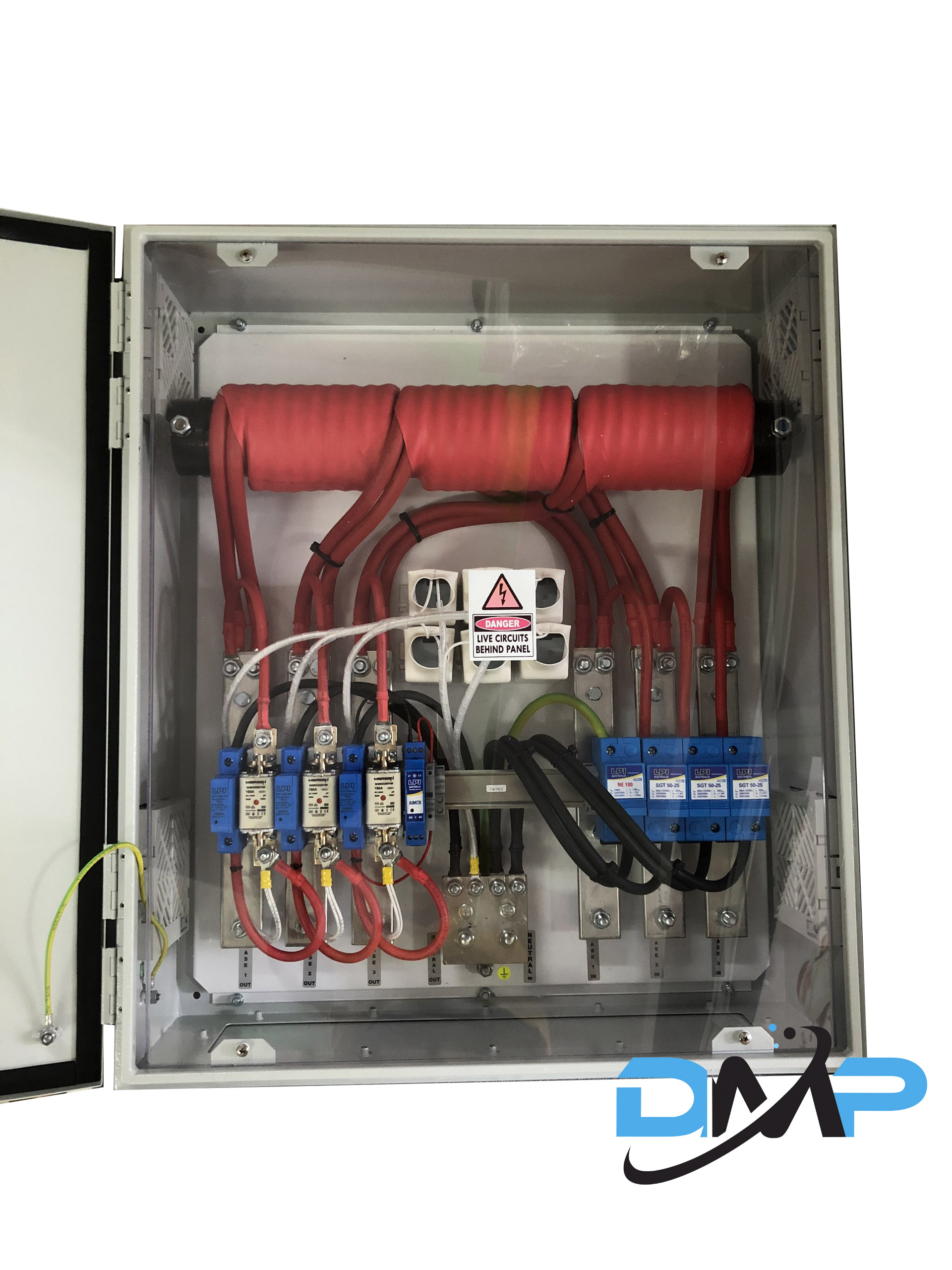 Tủ cắt lọc sét 3 pha 400A 3 Tủ cắt lọc sét 3 pha 400A , SF3400-480-135+50-AIMCB