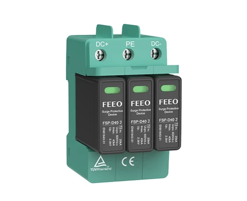 Bộ Chống sét DC 3P 1000V 40kA 3 Chống Sét DC 3P 1000V FSP-D40