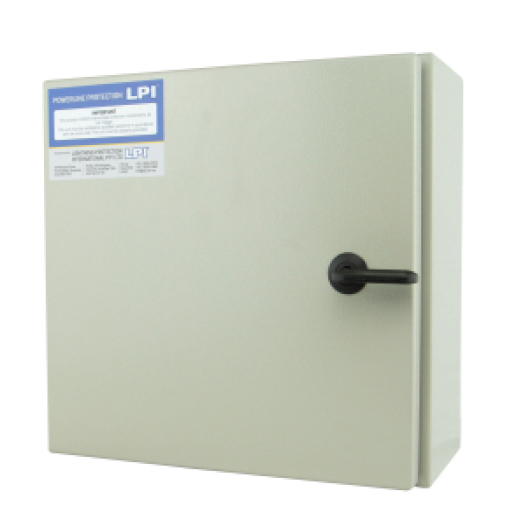 Tủ Cắt lọc sét 1 pha 40A 3 SF140-480-100+50-AIMCB , Tủ cắt lọc sét 1 pha 40A LPI , • Tủ cắt lọc sét 1 pha 125A LPI , SF1125-480-100+50-AIMCB
