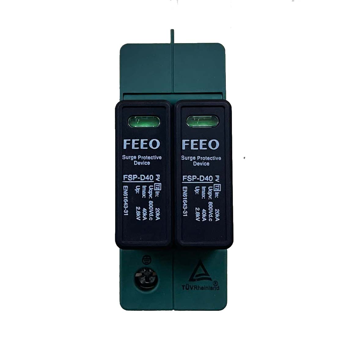 Bộ Chống sét DC 2P 800V 40kA 2 Chống sét DC 2P 800V